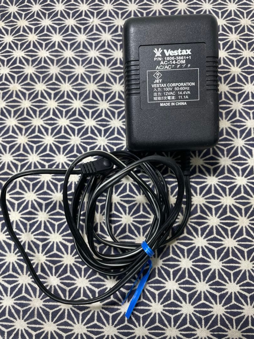 VESTAX ベスタクス　VMC-004XLu TUB-1 メンテナンス