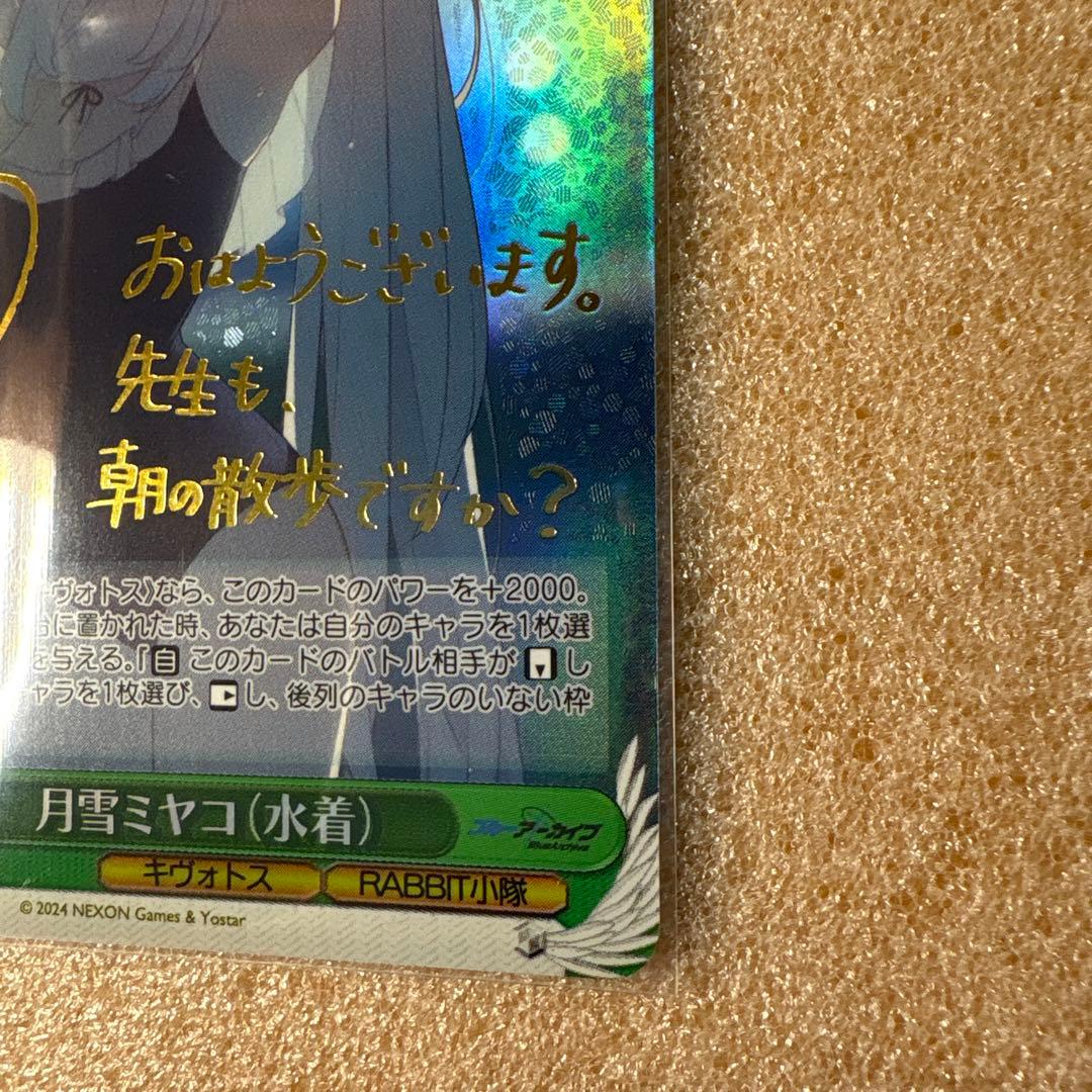 ブルーアーカイブ　月雪ミヤコSP WS