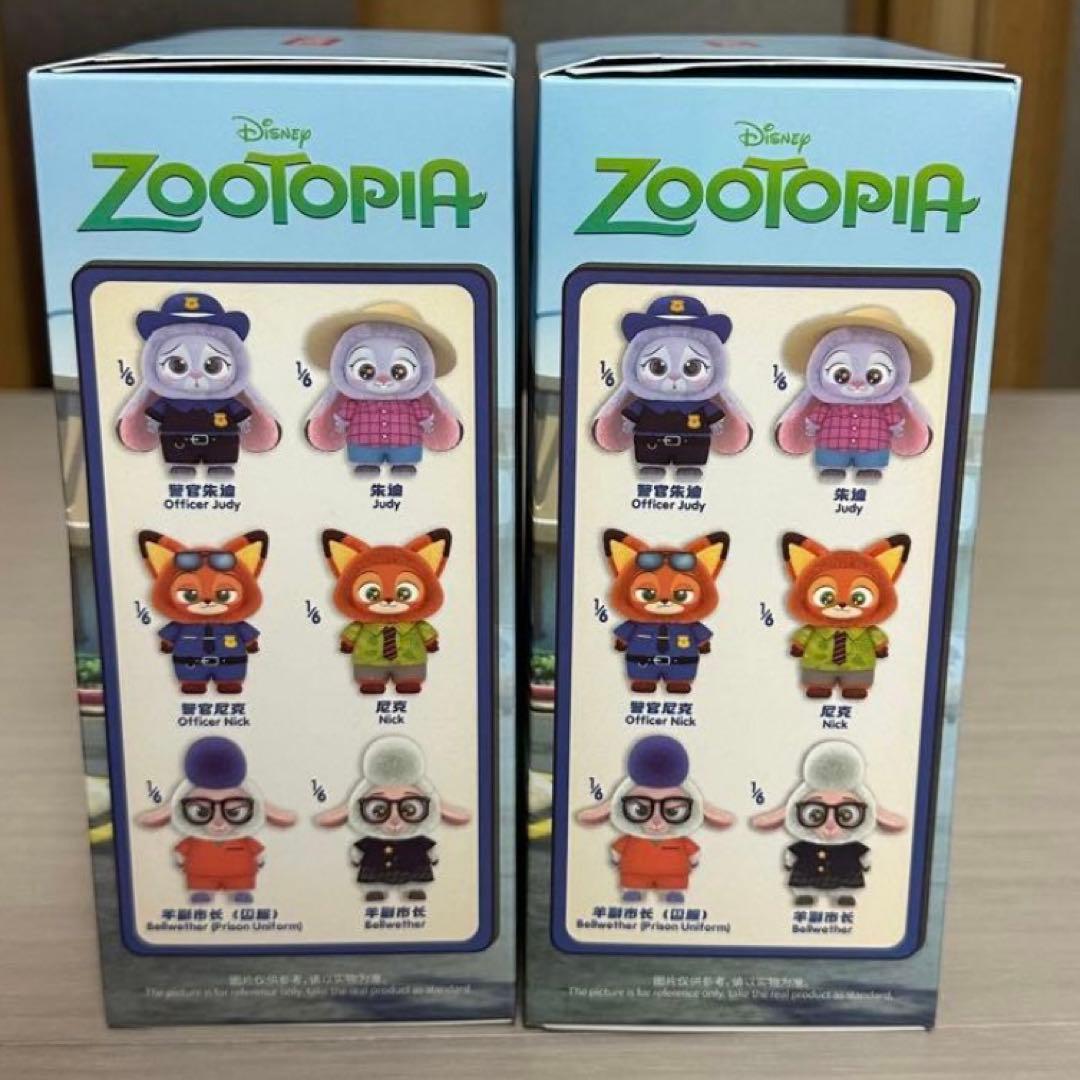 【新品未開封】MINISO ズートピア Zootopia ぬいぐるみ×2