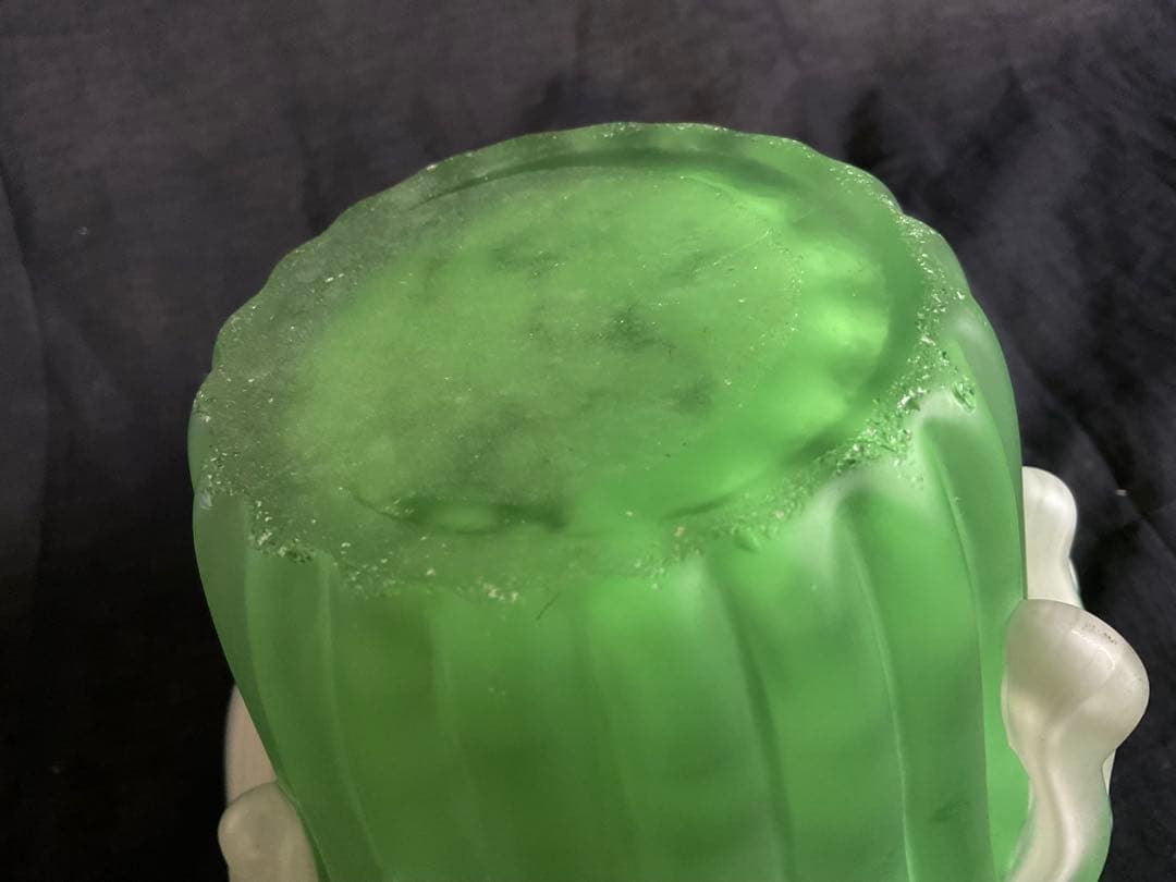 藤田喬平「金彩灰皿」(供箱入り)