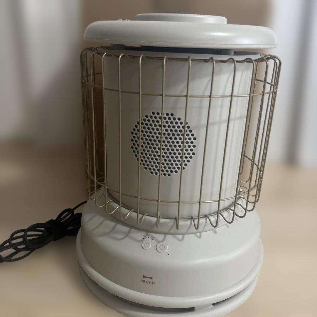 最終お値引き！Bruno 全方位型ファンヒーター
