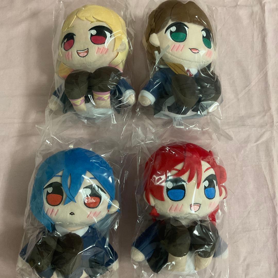 た*い様 ラブライブ スーパースター くりぱん ぬいぐるみ 4人セットおすわりL