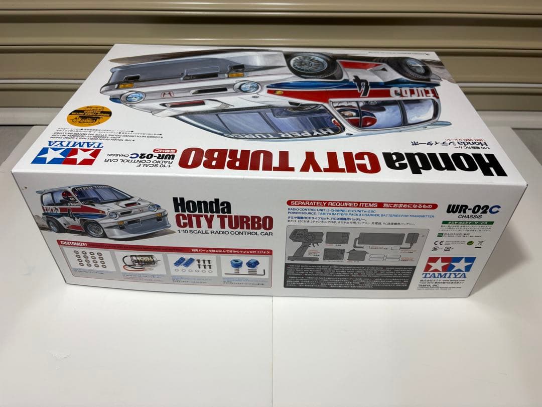 タミヤ RC ホンダ シティターボ 新品キット 58611