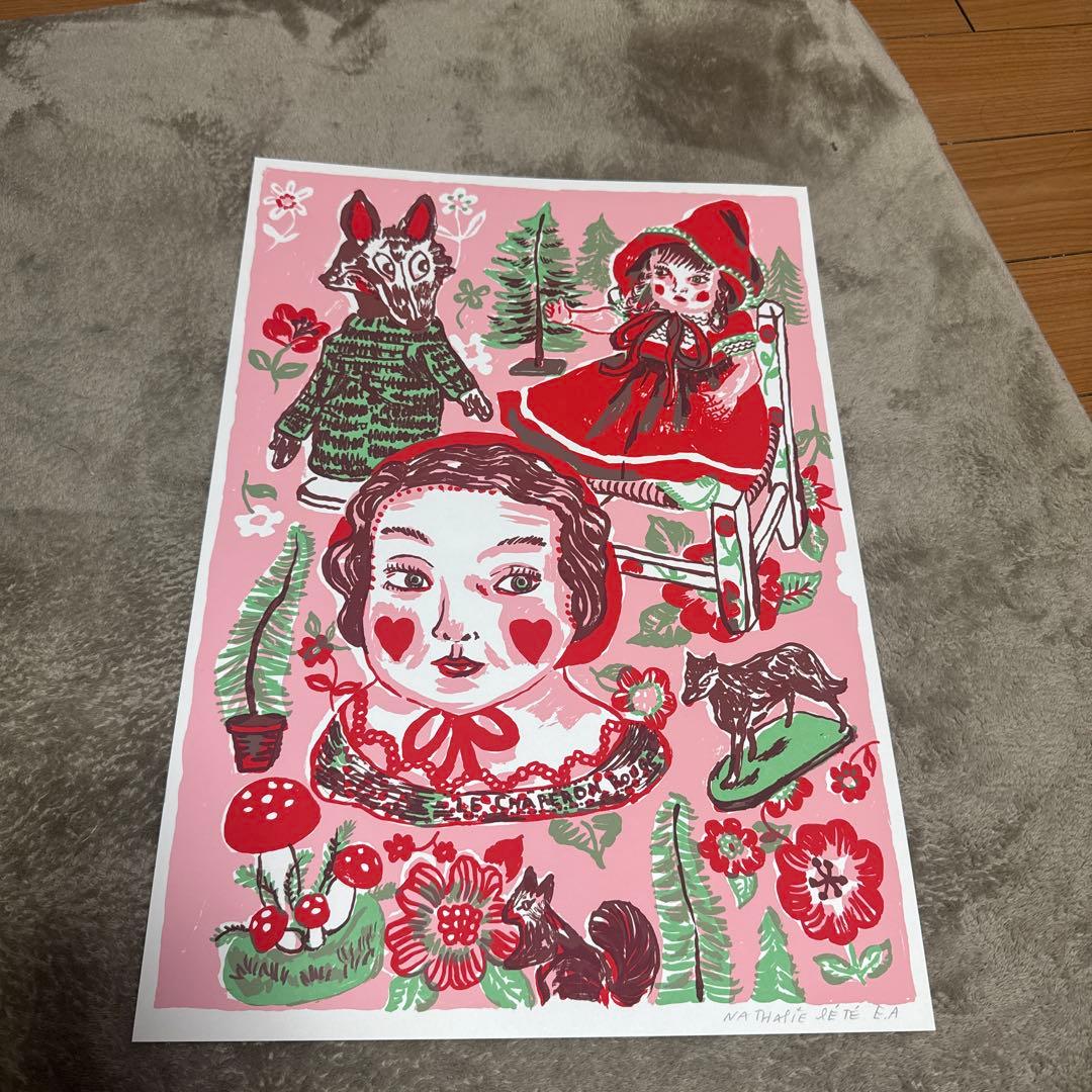 ナタリーレテ♡シルクスクリーン♡人形