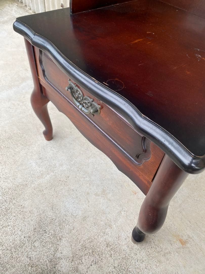 ヒカリ HIKARI 光製作所 チェスト　猫脚 サイドテーブル　電話台