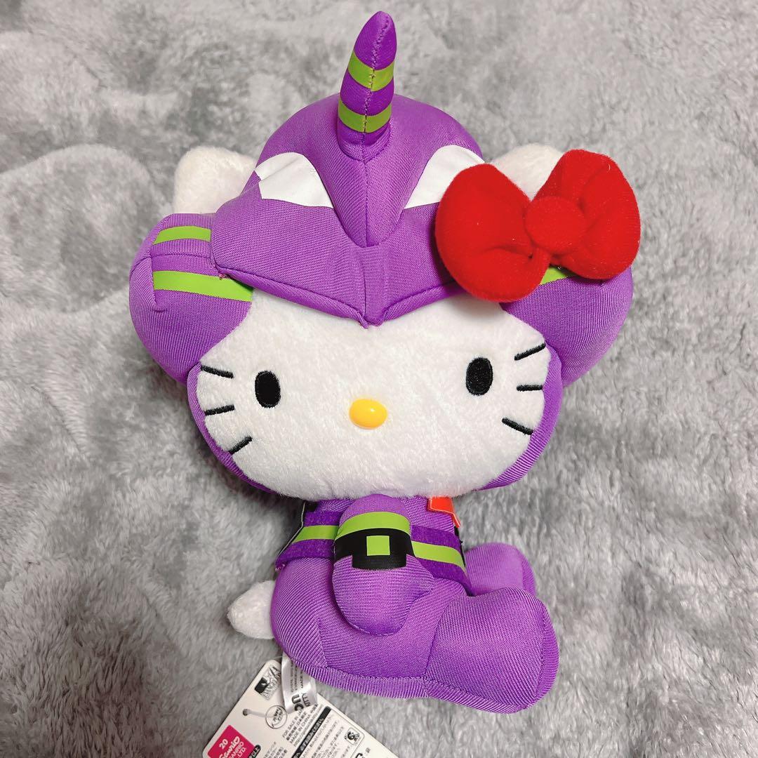 エヴァンゲリオン 初号機 キティ ぬいぐるみ 2点セット レア