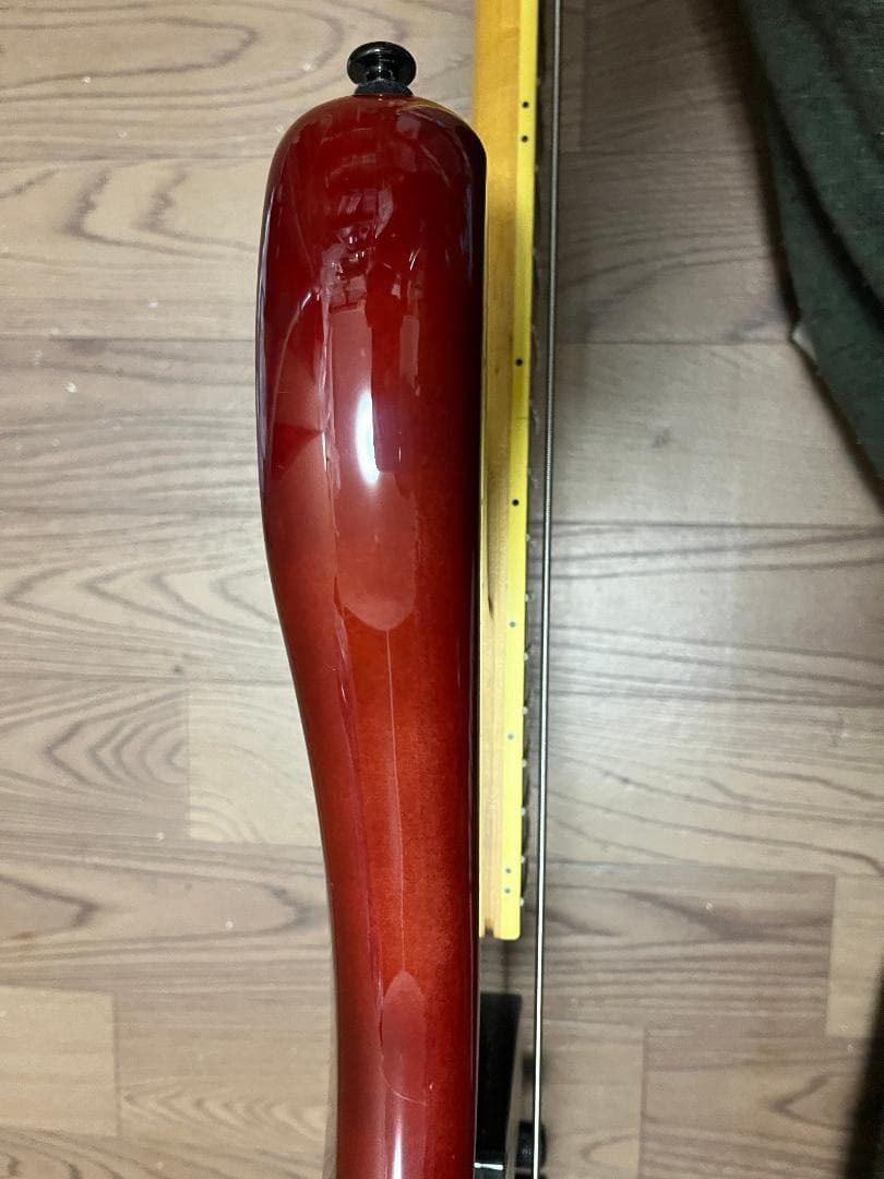 SCHECTER EXTREME-4 ベース アクティブPU シースルーレッド