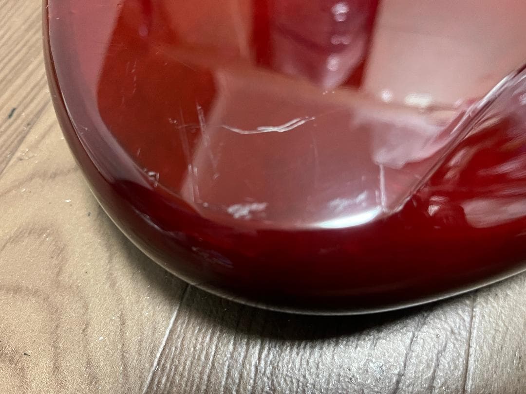 SCHECTER EXTREME-4 ベース アクティブPU シースルーレッド