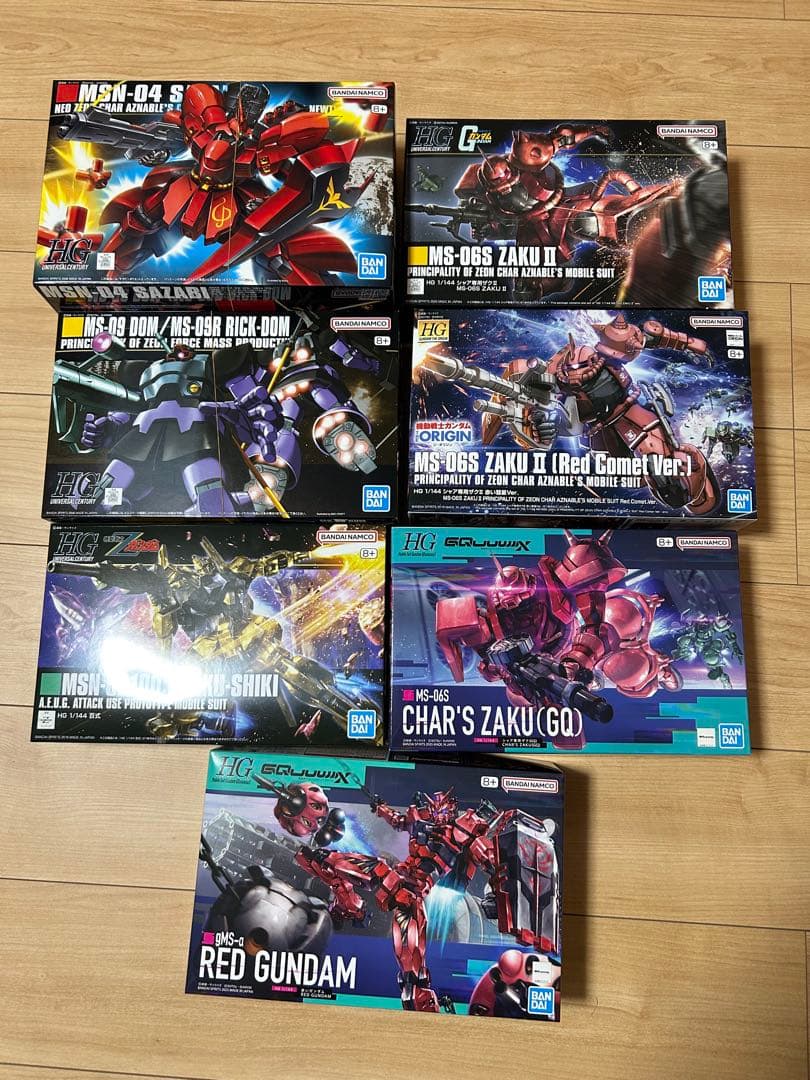 プ*読様 ガンプラまとめ売り　7体セット