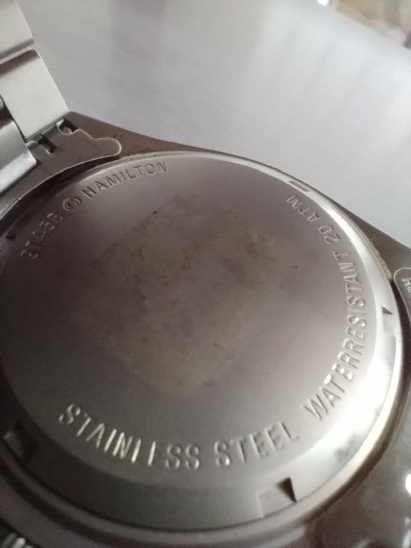 Hamilton khaki sub660ft ハミルトン　訳あり