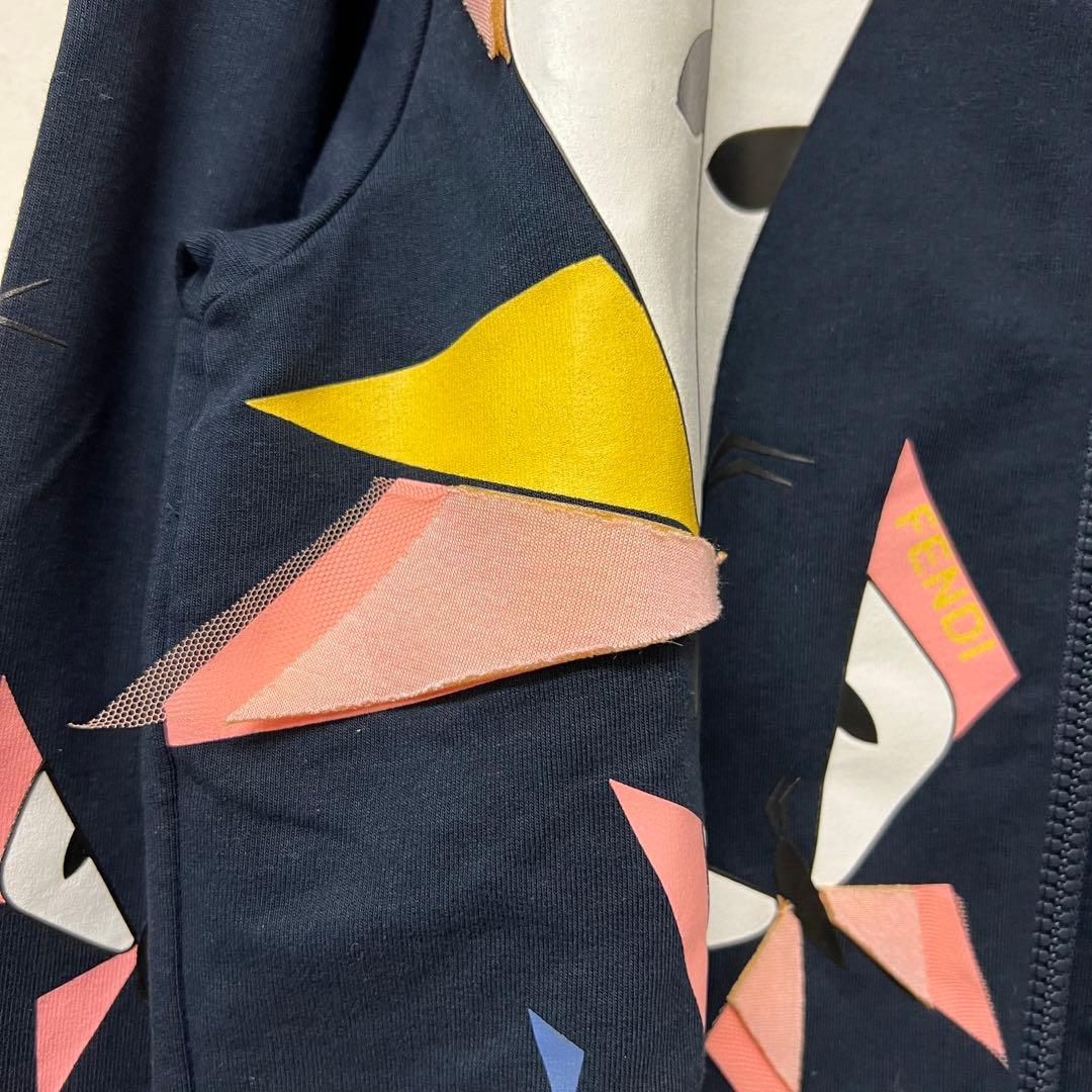 新品 高級ブランド FANDI フェンディ 子供服 モンスター パーカー 10A