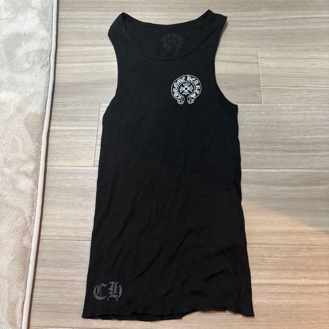 ね*ぎ様 クロムハーツ ブラック タンクトップ