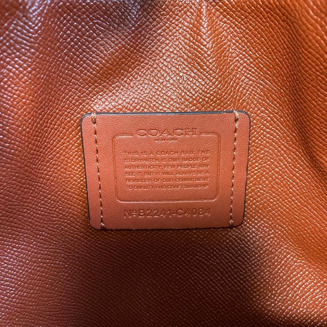 COACHコーチ モリートート ショルダーバッグ 2way レザー ベージュ