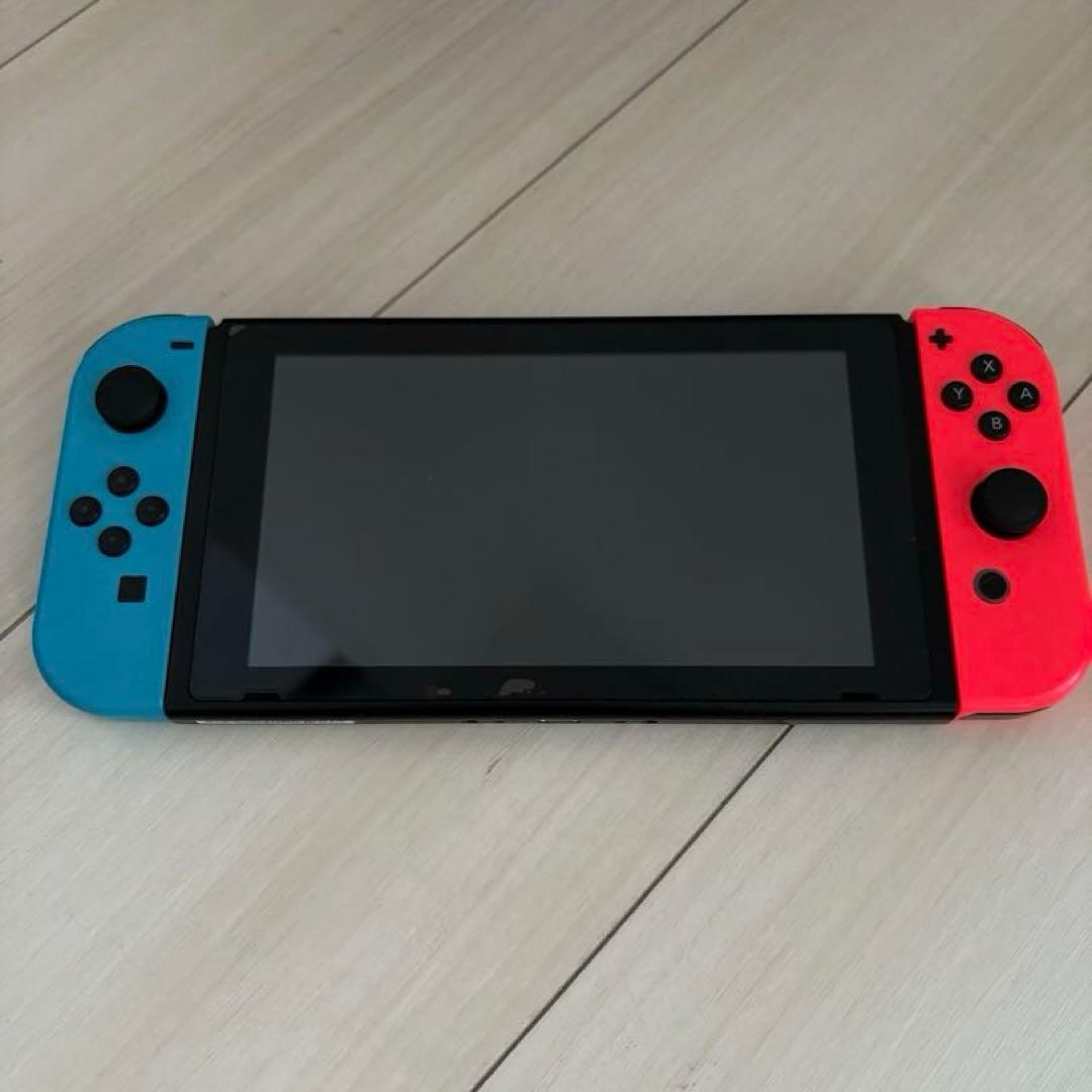 Nintendo Switch 本体 青と赤【付属品完備】ケース付き