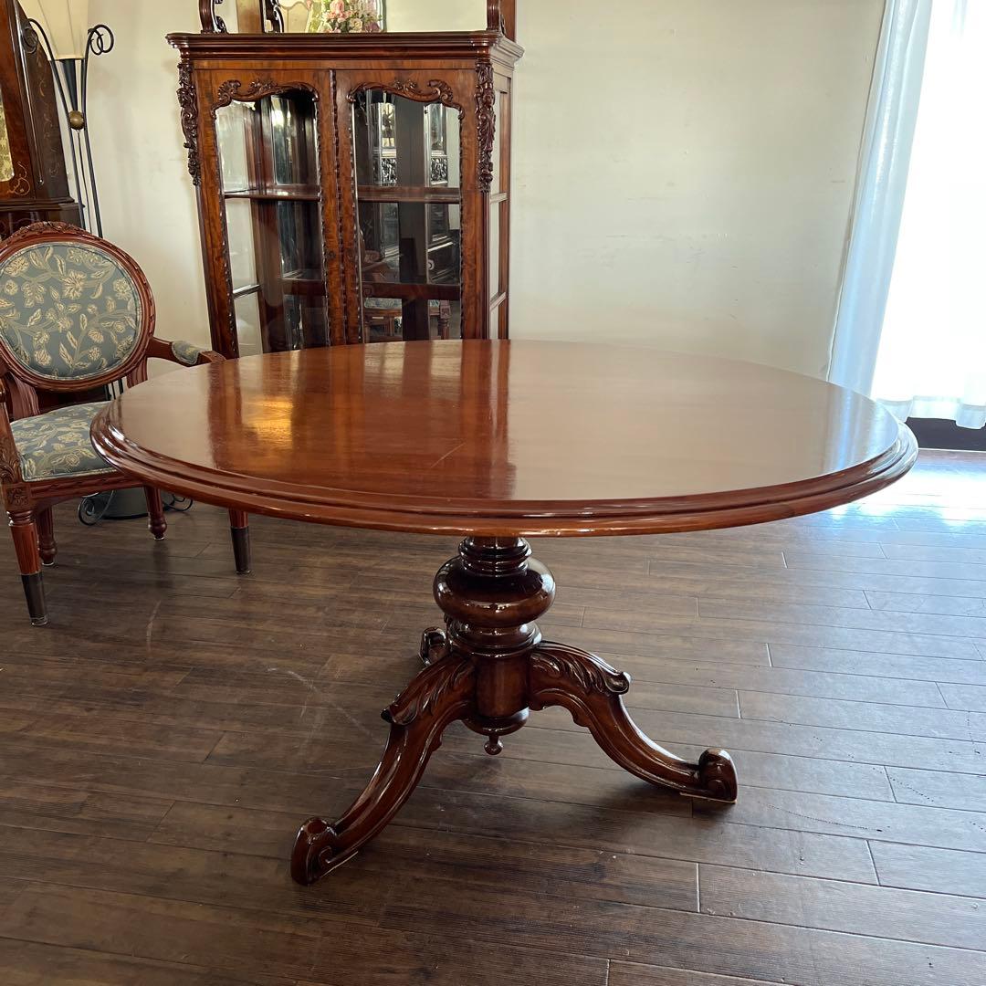 k007r116 イタリア製ダイニングテーブル・ダイニングチェア2脚セット