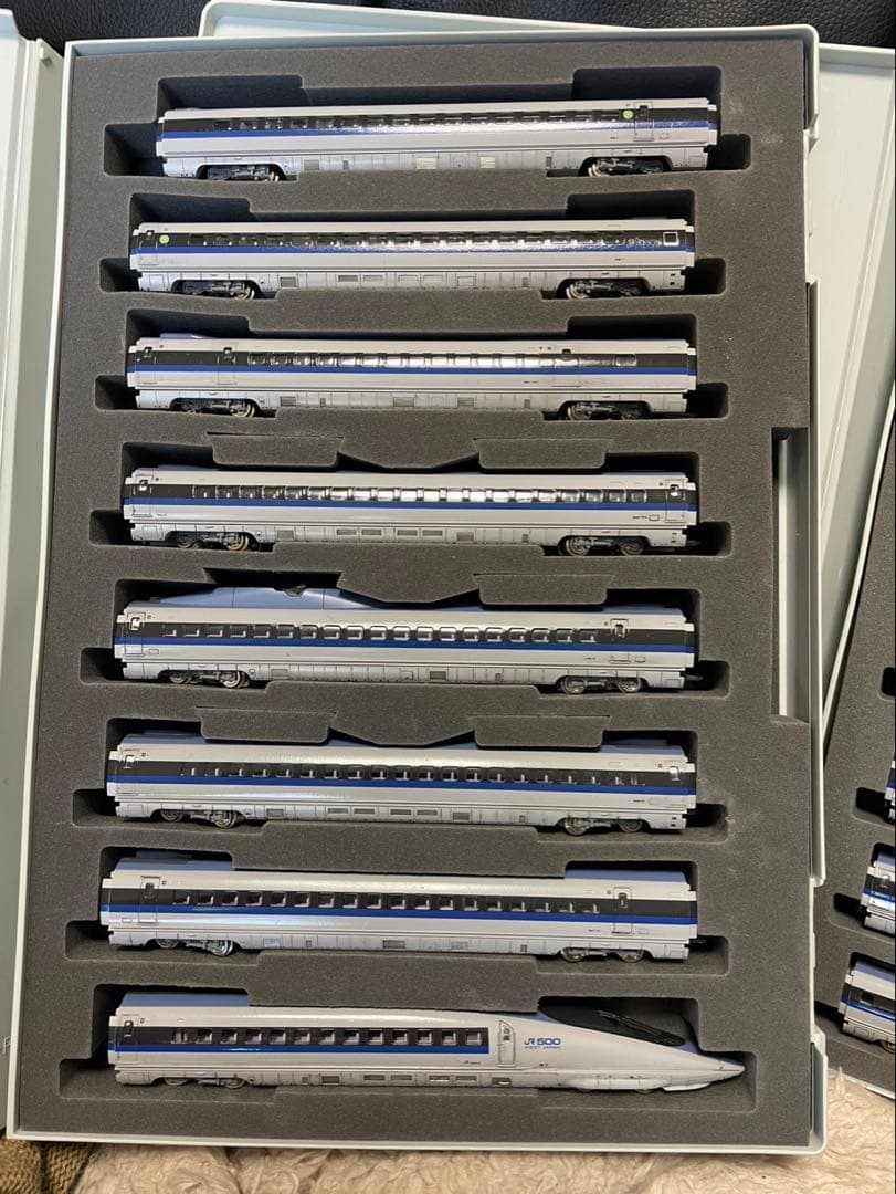 TOMIX 500系東海道・山陽新幹線　16両フル編 車内灯付き