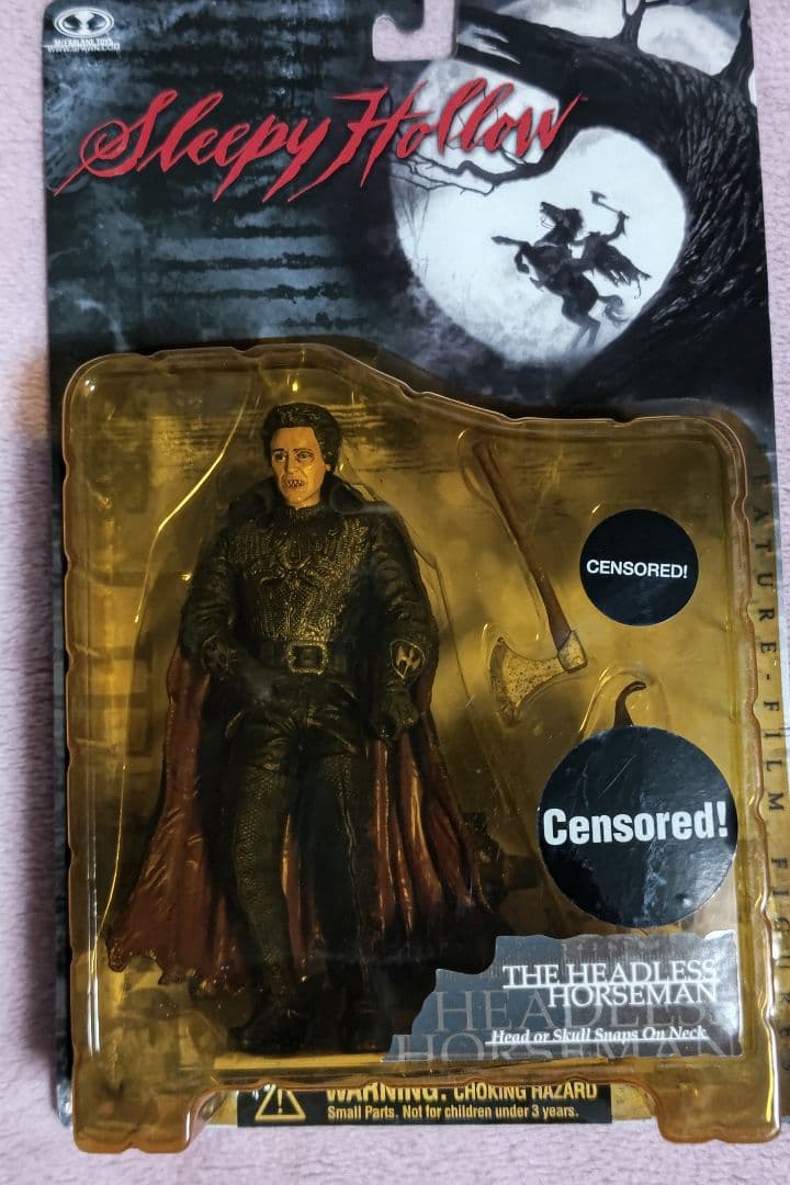 スリーピーホロウ　首無し騎士　通常版とエラーパッケージ版のセット
