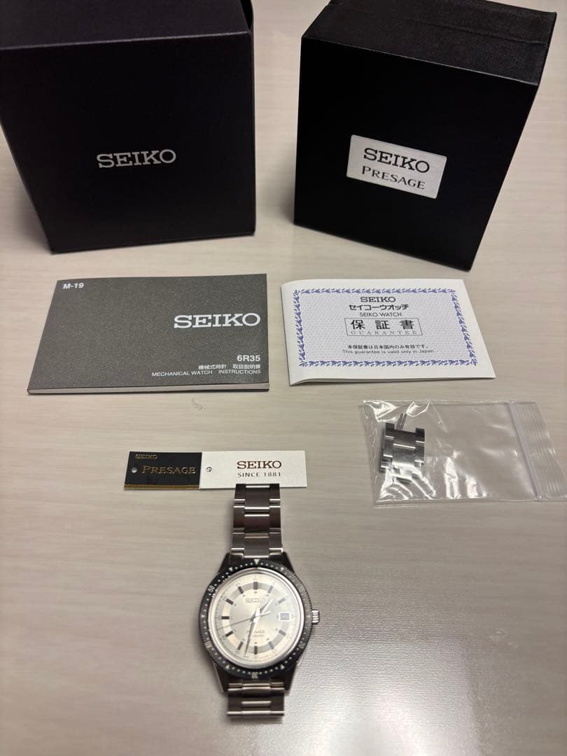 SEIKO PRESAGE セイコー復刻モデル　‼️