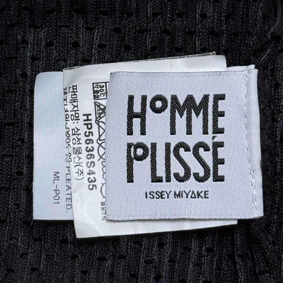 【美品】 HOMME PLISSE 25SS ノースリーブ プリーツ シャツ