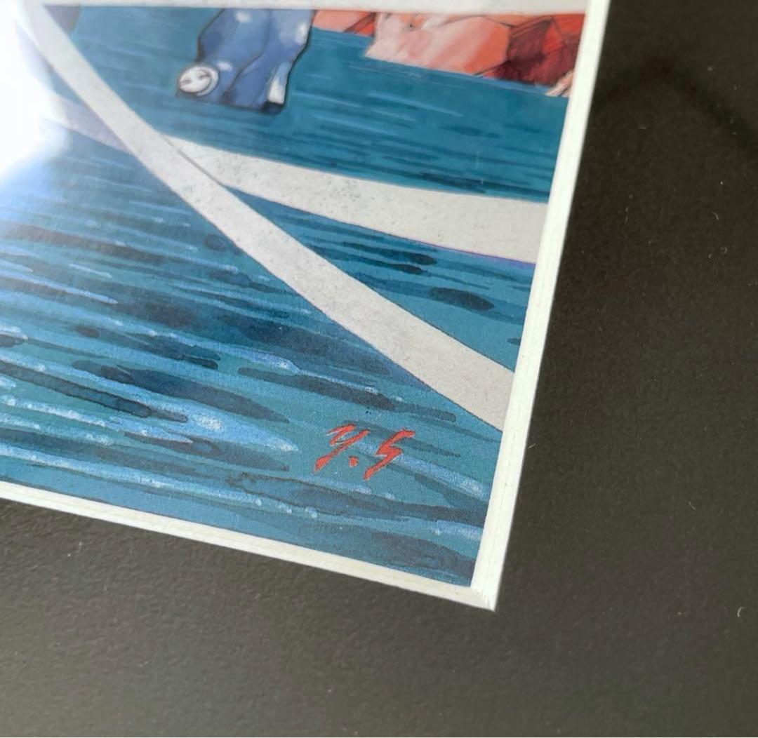 1990's VNTG【旧劇エヴァンゲリオン】額装品 スクラップポスター