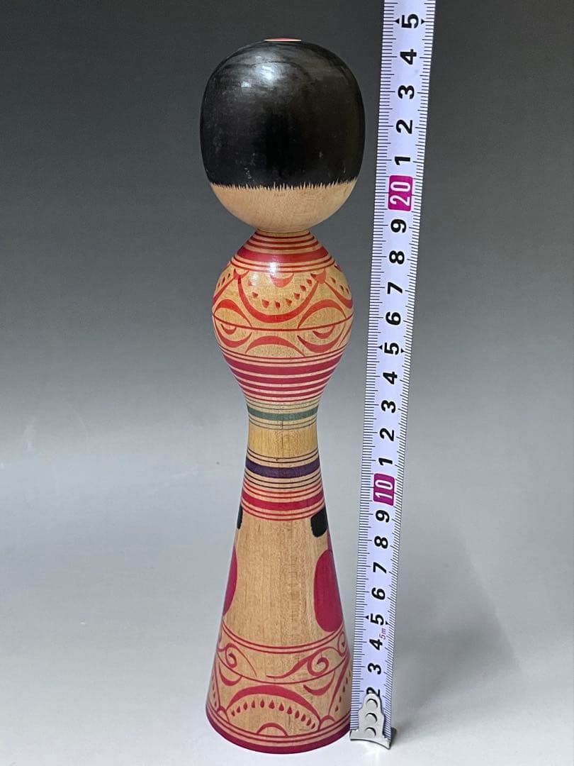 C556 こけし　盛 美津雄　津軽系　伝統こけし　日本人形　日本伝統こけし