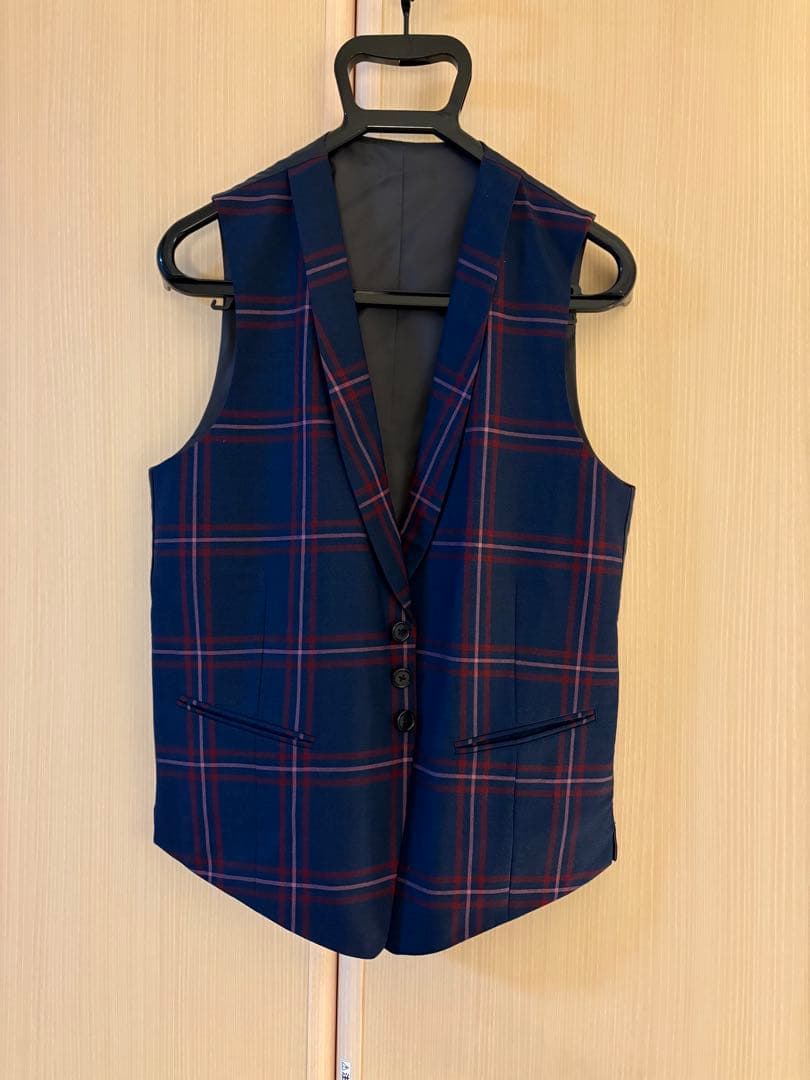 【ポールスミス】ハイコントラストチェック柄ベスト【19SS】