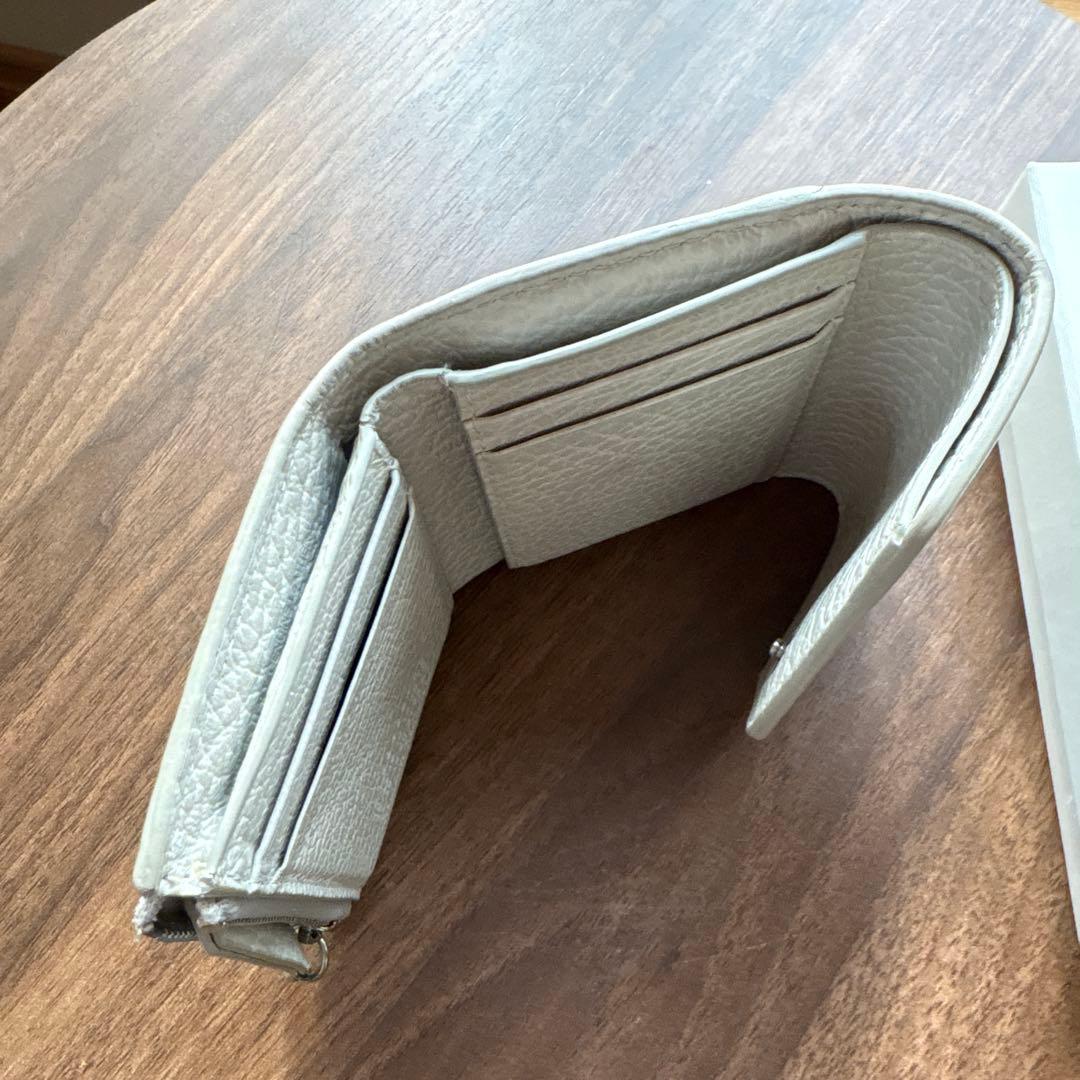 Maison Margiela メゾン マルジェラ 3つ折り財布　グレージュ