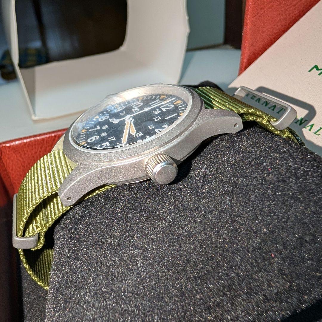 新品未使用Militado ML05 VH31ミリタリー38mm