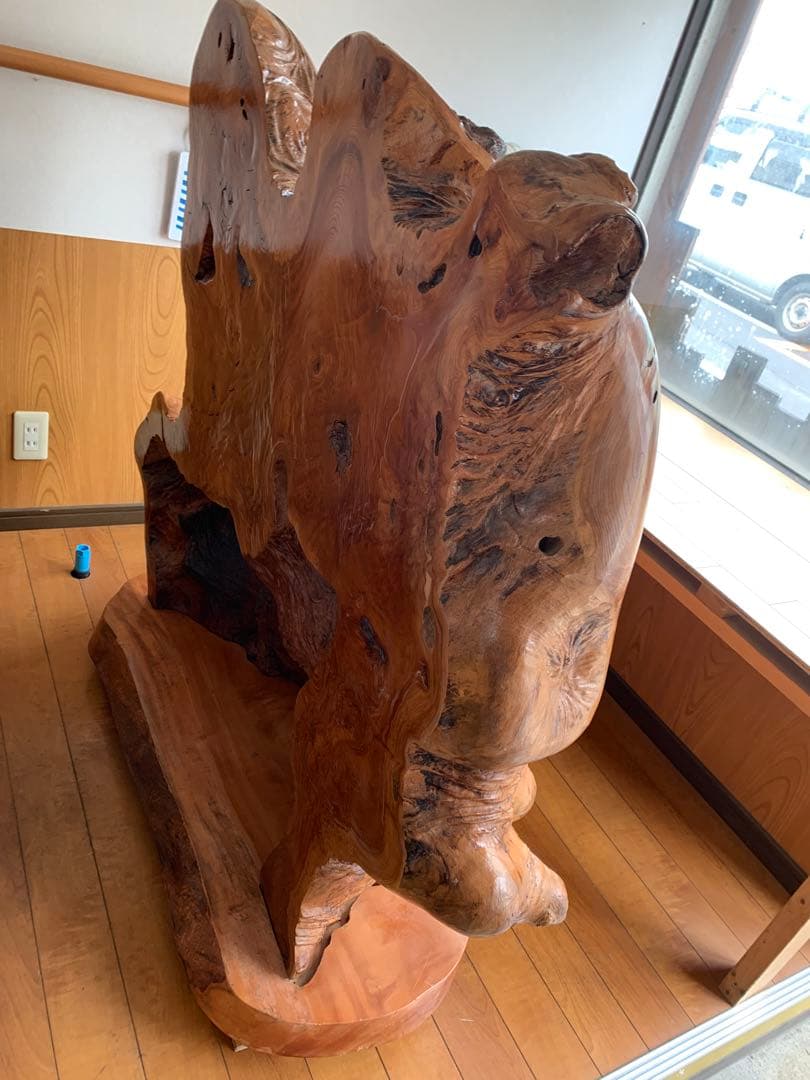 【巨木】骨董　天然木　置物