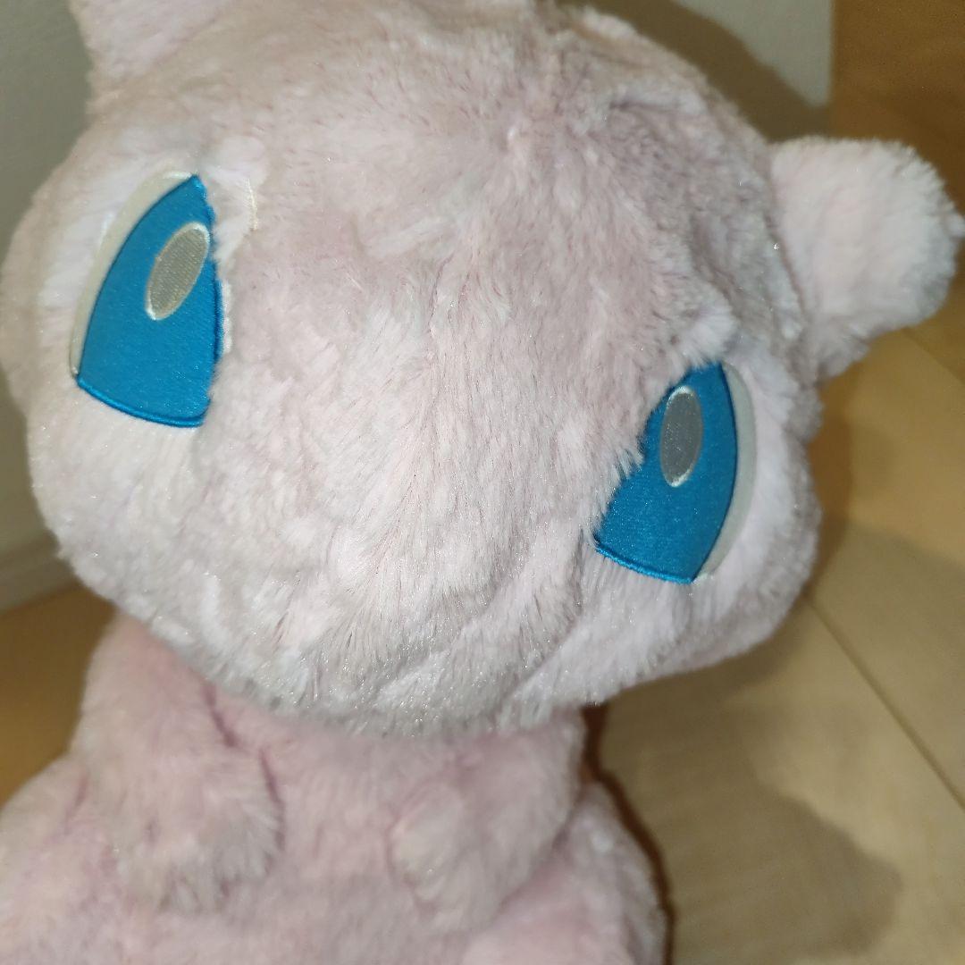 【タグ付き】ポケモンセンター おっきいふわふわぬいぐるみ ミュウ