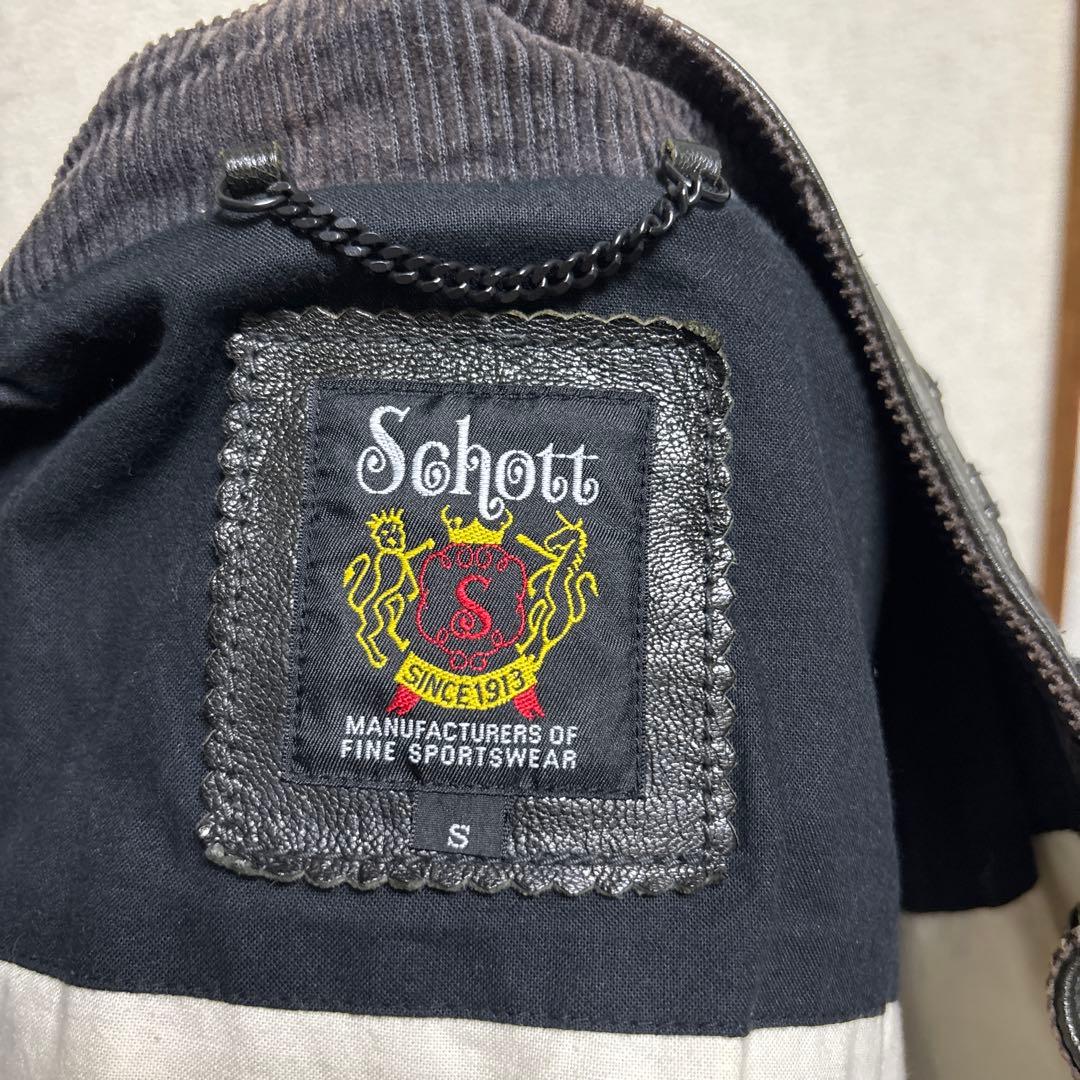 ショット クラシックレーサーレザージャケット ゴートスキン