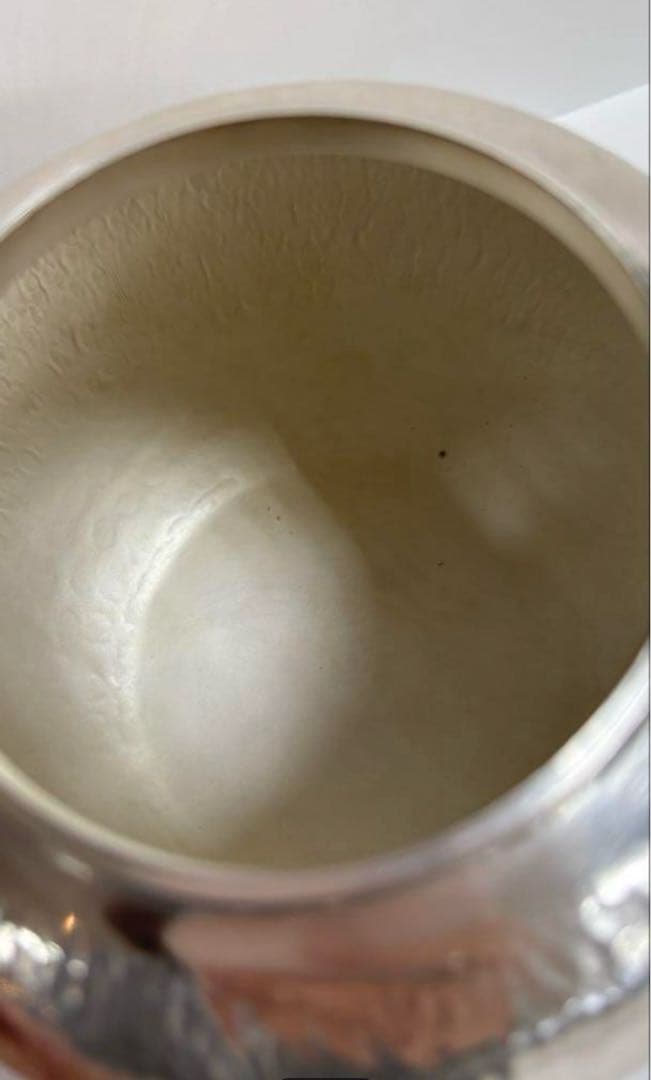 新品　銅瓶　石目模様　湯沸　ヤカン　茶器