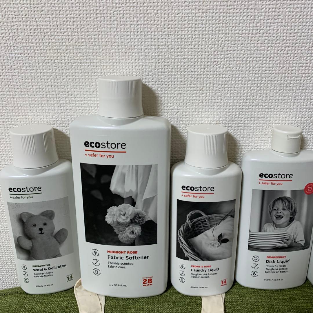 【ecostore】ランドリー&ボディ&ハンド&バス&シンク&マウス12点セット