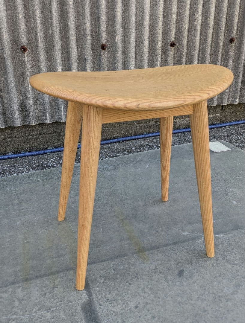 KASHIWA　柏木工　SELECTION スツール（オーク板座）1〜4