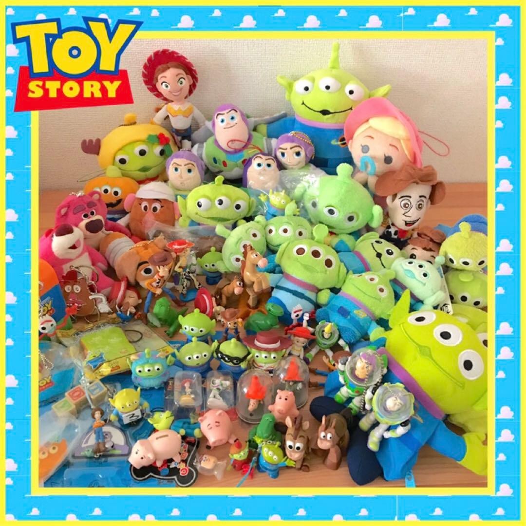 トイ・ストーリー　ウッディ　バズ　リトルグリーンメン　フィギュア　ぬいぐるみ