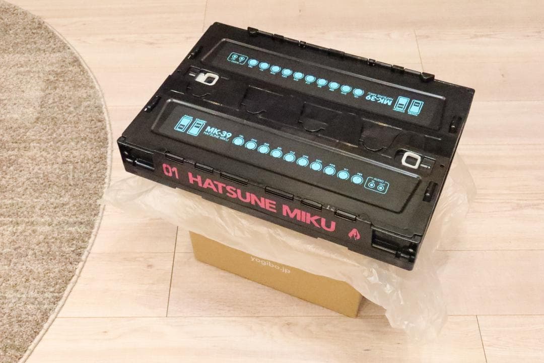 初音ミク 10周年記念 折りたたみコンテナ ☆ 新品