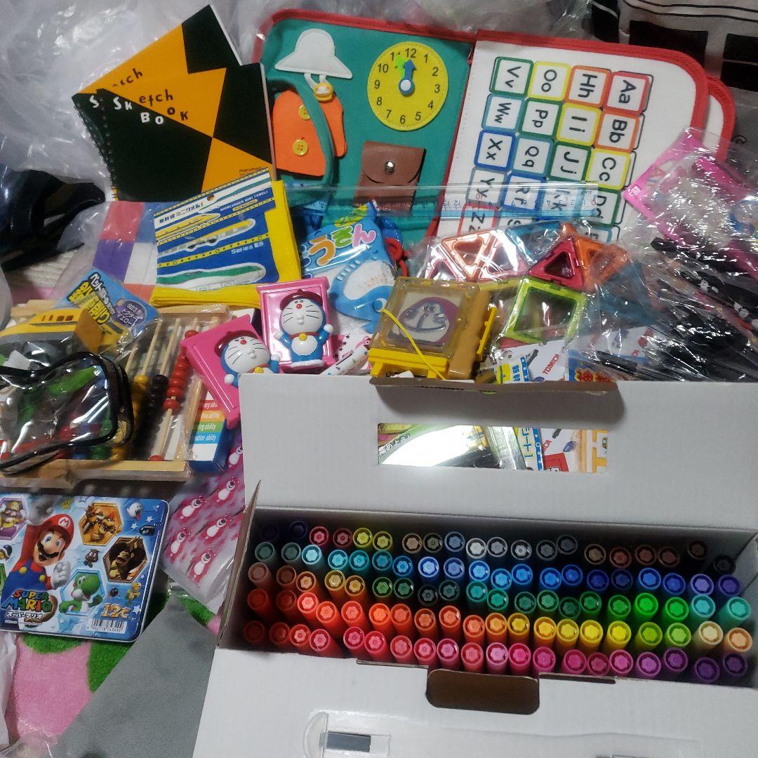 知育玩具セット ドラえもん マリオ(大量セット)