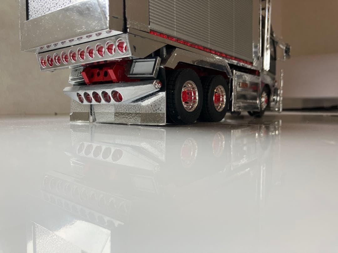 スーパーグレート、デコトラダンプ、1/32スケール完成品