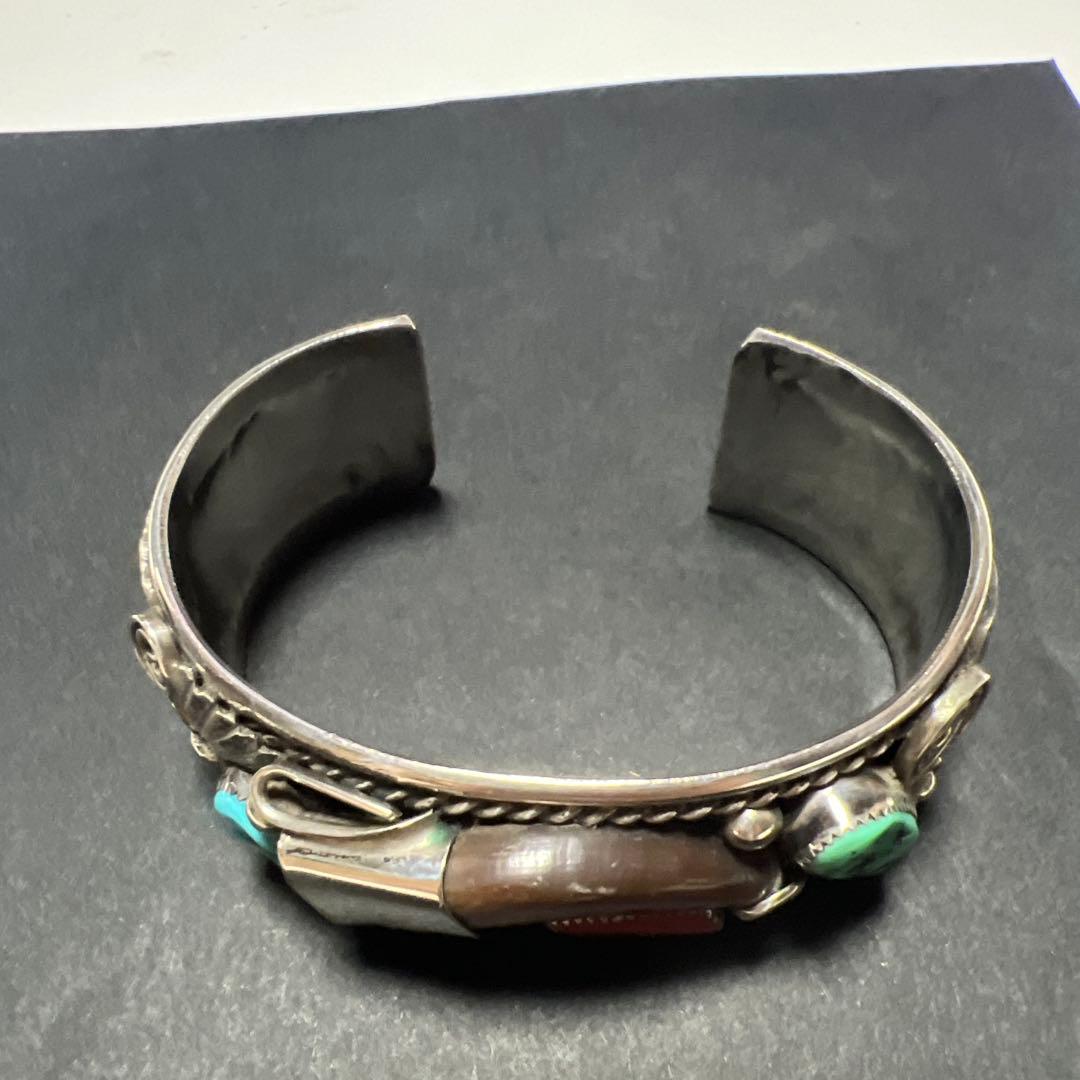 ナバホ族ターコイズバングル