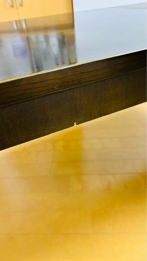 酵素。飛騨家具　イバタインテリア　二段伸縮可能ダイニングテーブル