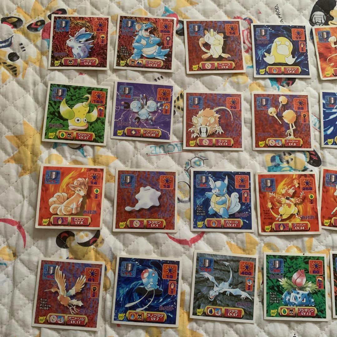 ポケモンシール列伝　アマダシール　初代68枚セット