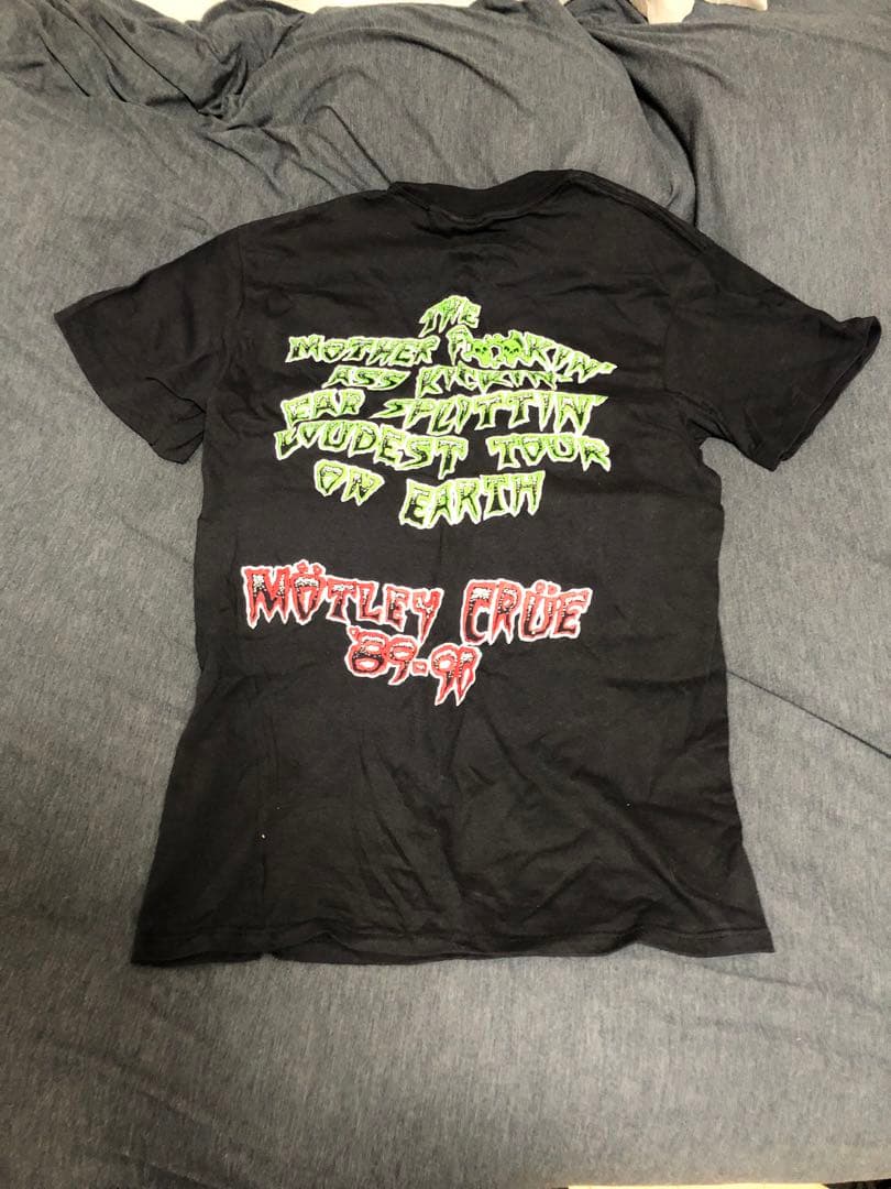 80s MOTLEY CRUE モトリークルー DR. FEELGOOD バンT