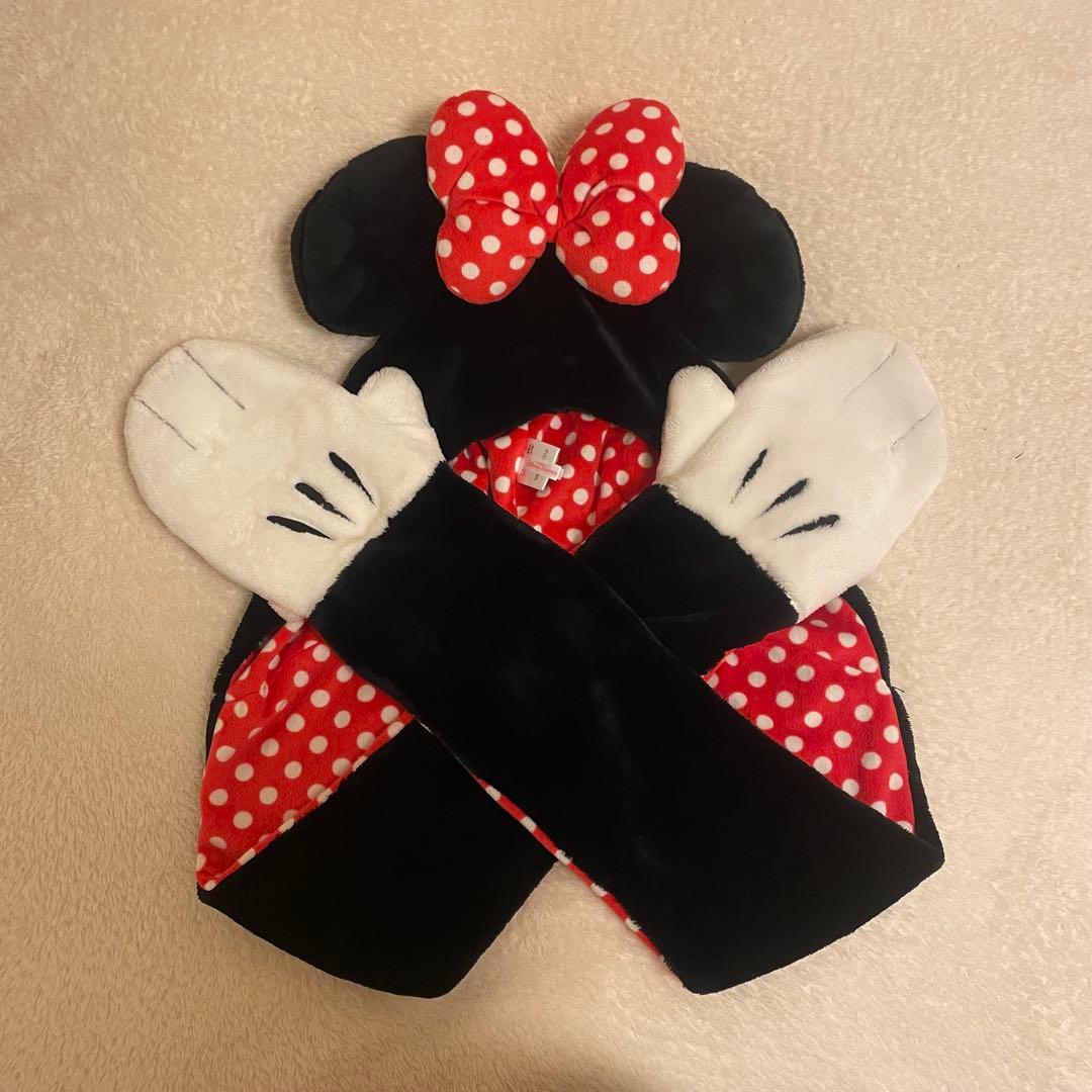 ディズニー ミニー マフラーキャップ ファンキャップ 正規品 完売品 即購入OK