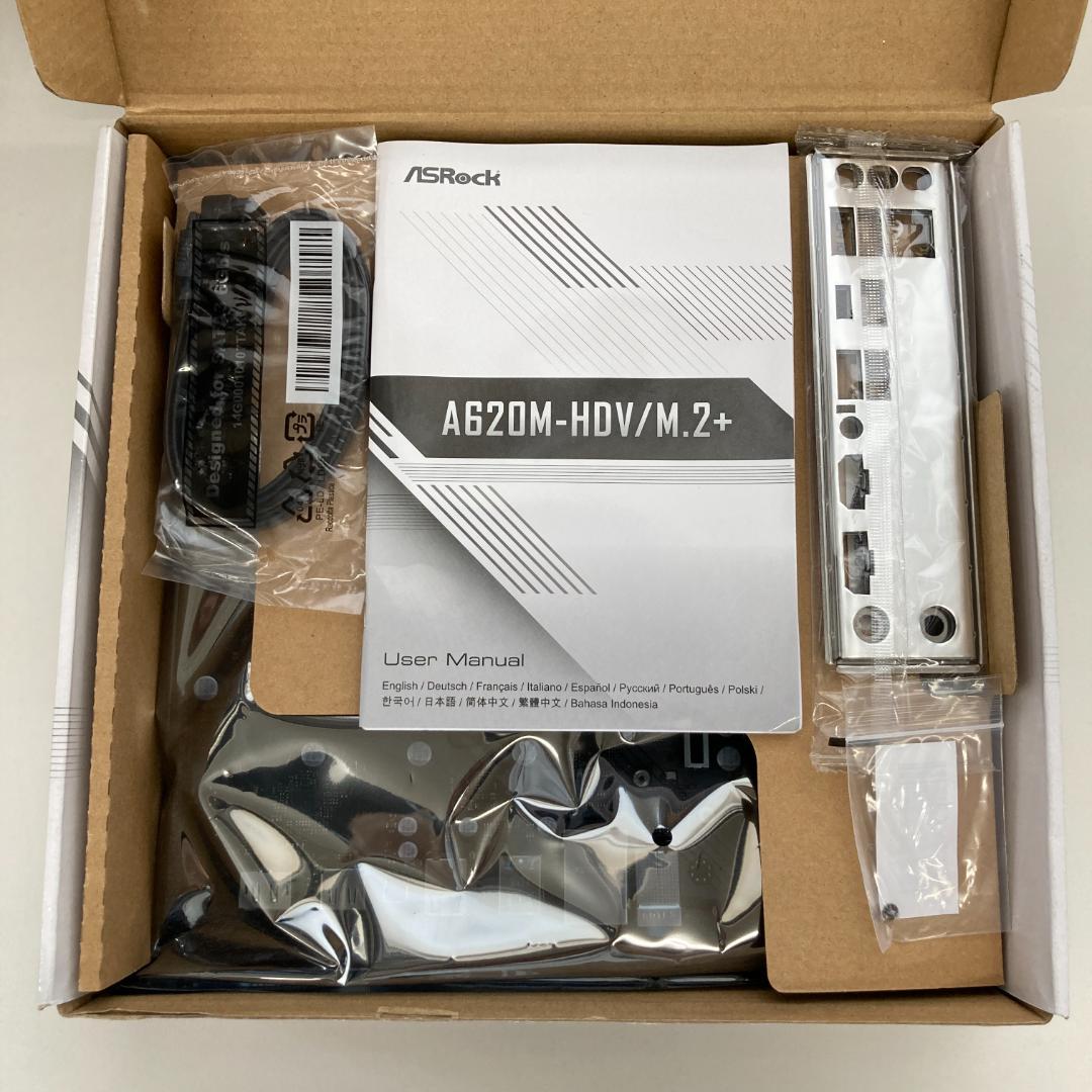 ASRock マザーボード A620M-HDV/M.2 Micro ATX