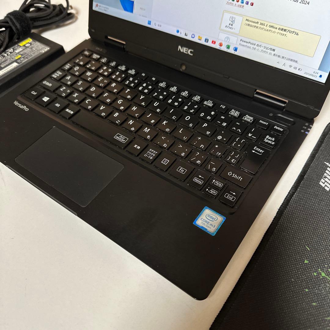 美品　NEC VersaPro ノートPC SSD128GB オフィス2024年