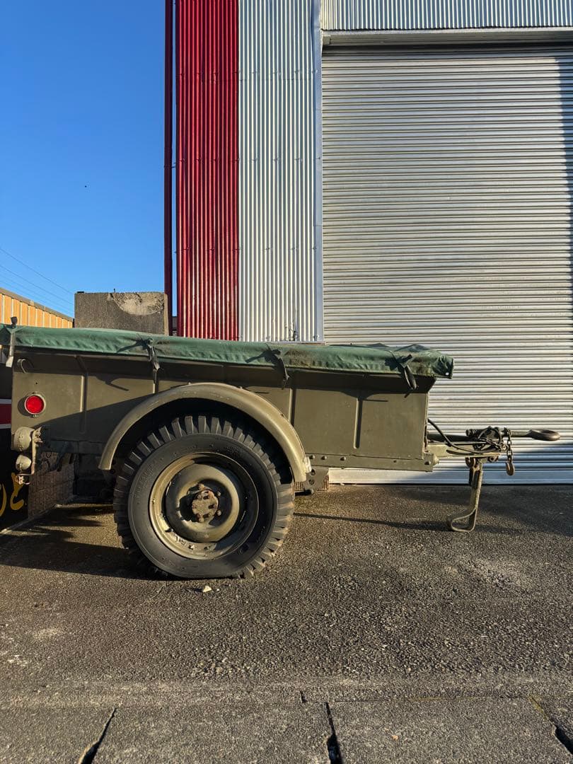 三菱　ジープ　トレーラー