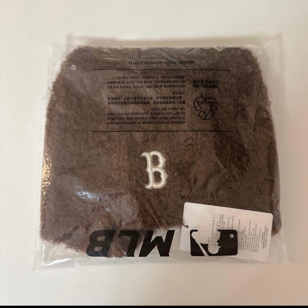 MLB korea☆大人気 猫耳ミヤオン ビーニー ブラウン 男女兼用 トレンド