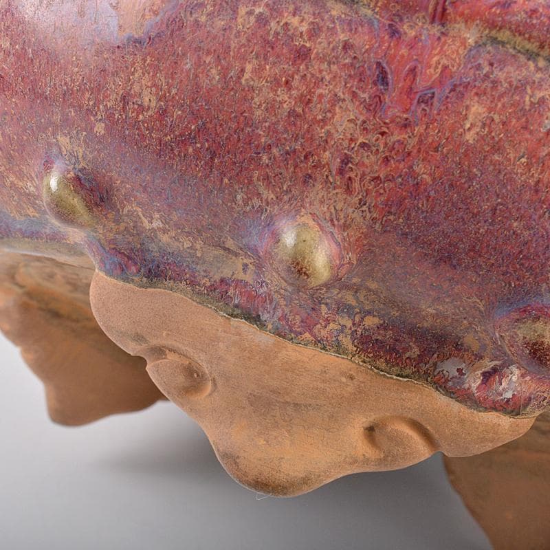 天馬　中国　釣窯　窯変釉　鉢　C　7399E