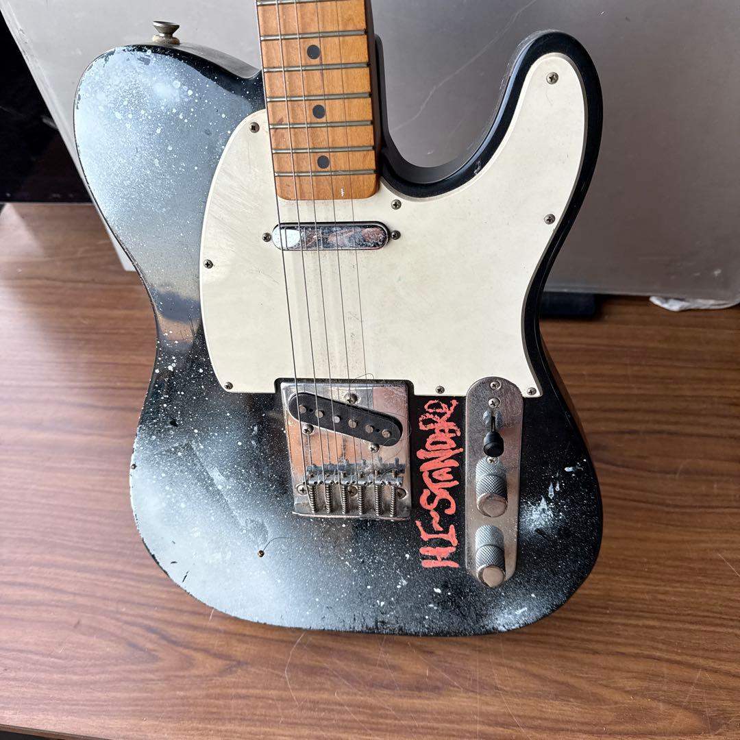 Fender Telecaster Standard ブラック・スプラッター