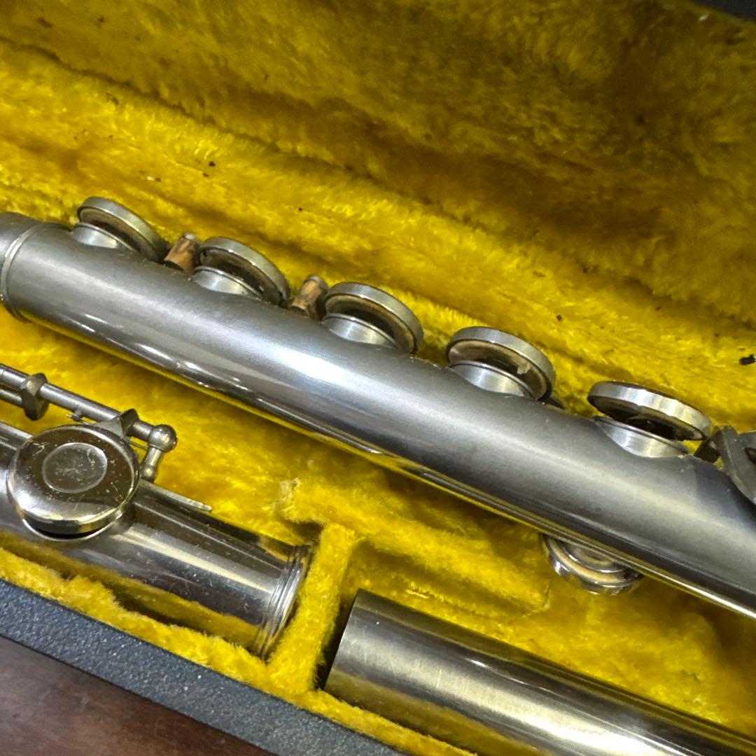 Herma フルート S100 本体 ケース付き